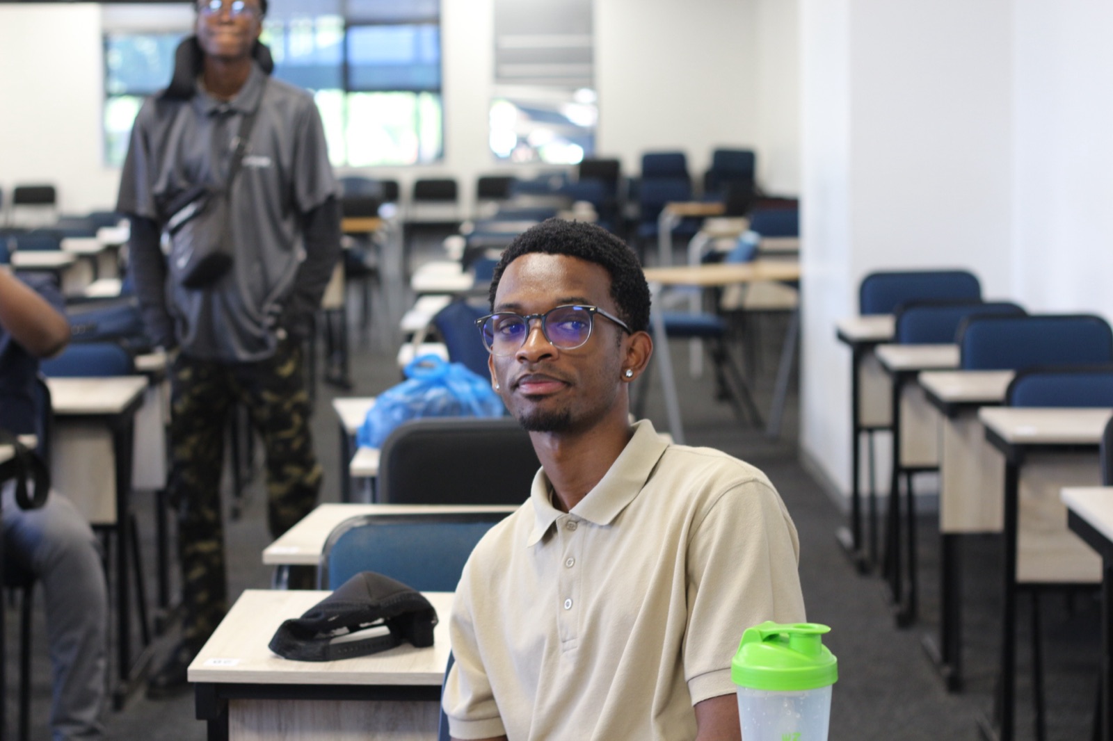 An Africa Code Academy developer during a program session